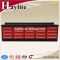 Widely Used industrial moving steel workbenches with drawers for sale